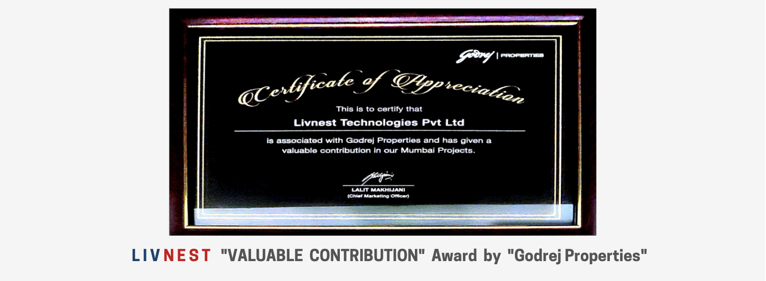 valuable contribution award by Godrej Properties