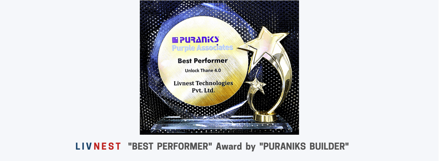 Best performer award by Puraniks Builder
